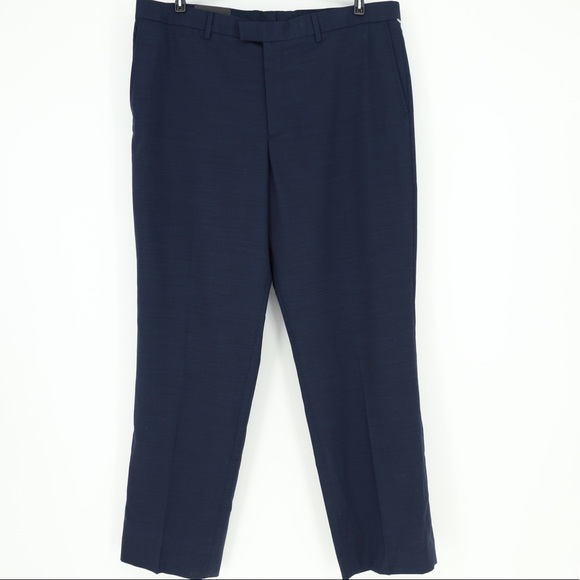 BANANA‎ REPUBLIC SLIM FIT PERFORMANCE WOOL PANTS - Picture 1 of 8